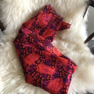 Colorful printed scarf